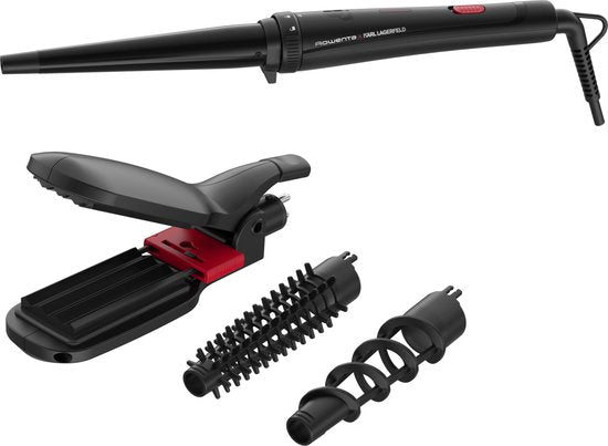 Rowenta x KARL LAGERFELD Infinite CF422L – Multistyler – 9-in-1 – Keramikbeschichtung – Kompakt – Inklusive Zubehör