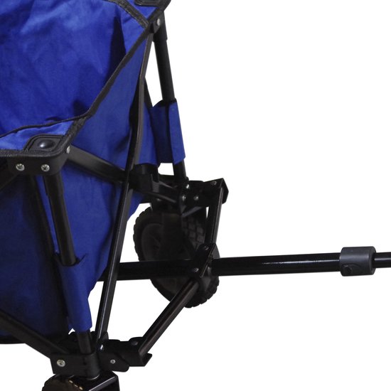 AXI AB110 Faltbarer Bollerwagen in Blau - Bollerwagen - Inklusive praktischer Tragetasche - Metall