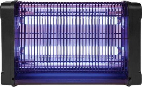 Perel Elektrischer Insektenvernichter – 20 W – 360° – Für 80 m² – Schwarz
