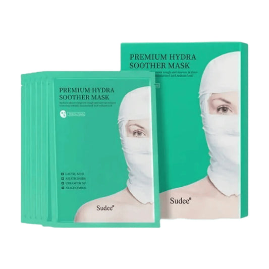 Sudee Premium Hydra Soother Green Bandage Gesichtsmaske – 5er-Set