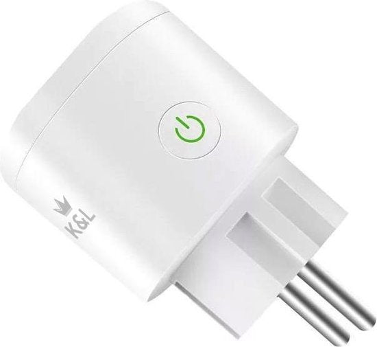 K&L Smart Plug - Zeitschaltuhr - Google Home, Amazon Alexa und IFTTT kompatibel - Smart Plug