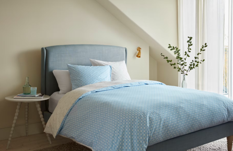 Jalla Garrigue Bettbezugsset - 240 x 220 cm - 100% Baumwolle - Natural Comfort