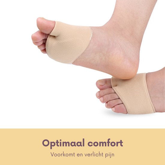 Urban State Vorfußpolster (Softgel) - 2er Set - Größe M - Farbe Skin