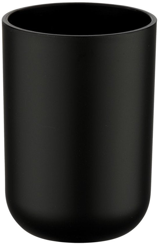 Wenko Badbecher „Brasil“, 7,5 × 10,5 cm, TPE, schwarz