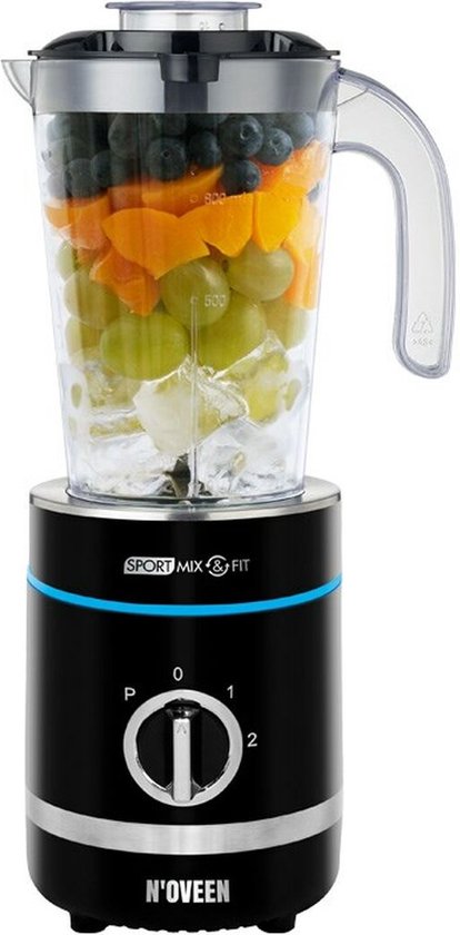 Mixer N'oveen SB2000 Schwarz 500 W 800 ml