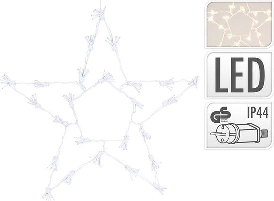 Weihnachtsstern 250 LED - 60cm - Warmweiß