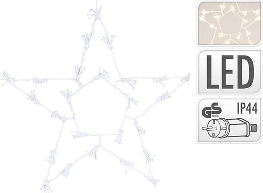 Weihnachtsstern 250 LED - 60cm - Warmweiß