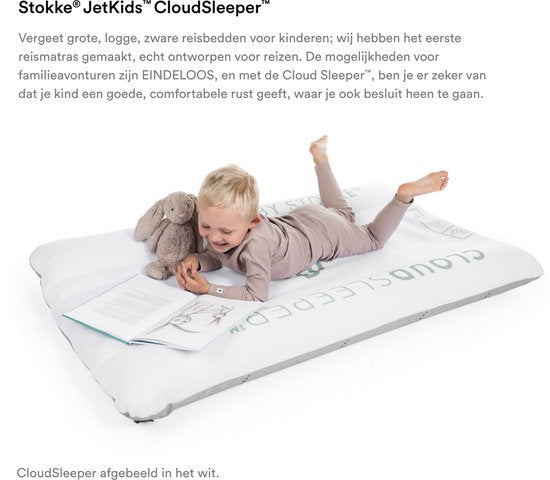 Stokke® JetKids™ Cloudsleeper – Reisematratze 150 cm (Space Maze)