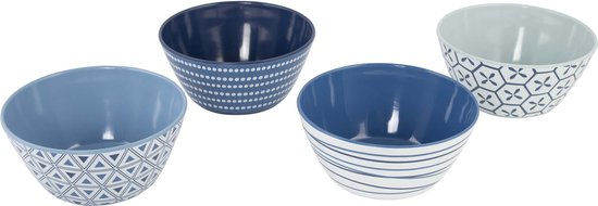Bo-Camp - Geschirr - Mix & Match- 16 Teile - Blau