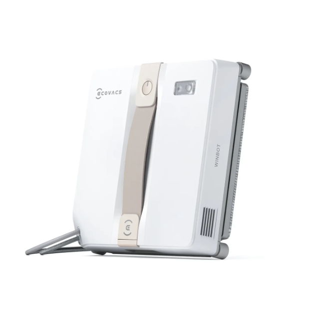 Ecovacs – Winbot Mini Fensterreinigungsroboter – Weiß – 21,5 x 21,5 x 5,5 cm