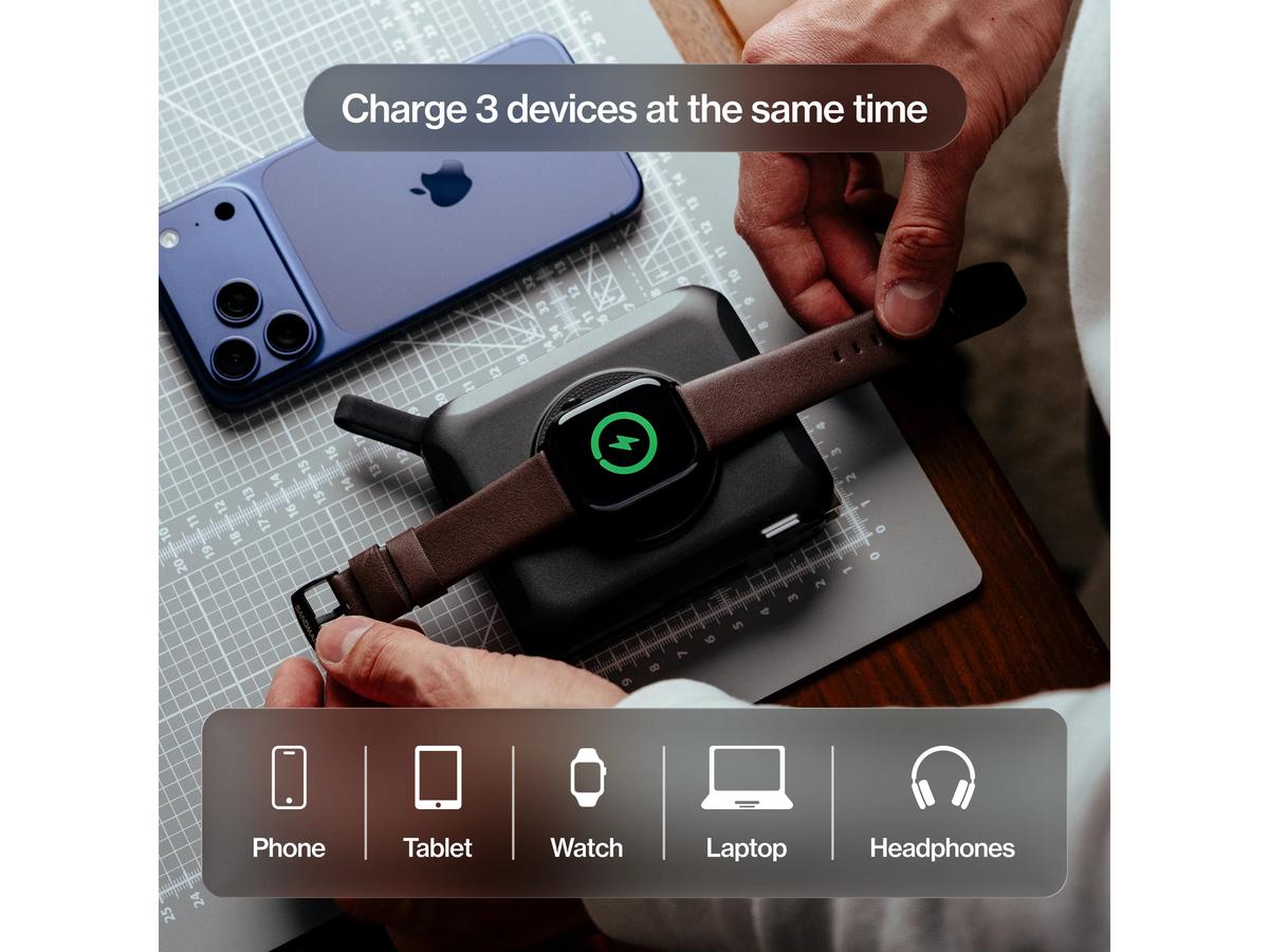 iBOOD SmartCharge Pro Powerbank – 15.000 mAh – 60 W – Schwarz