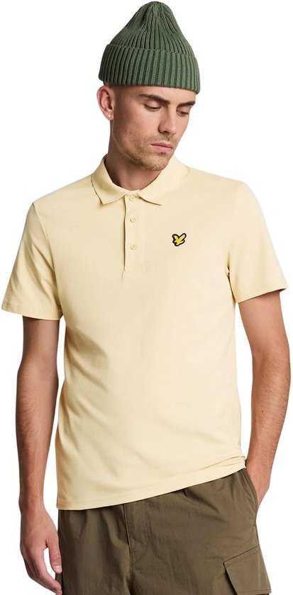 Lyle and Scott Sport SS Polo Herren Beige - Größe S