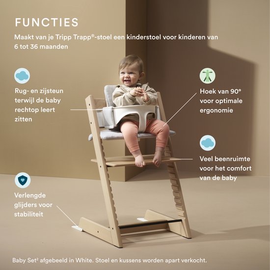Stokke® Tripp Trapp® Baby-Set V2 | Heather Mauve
