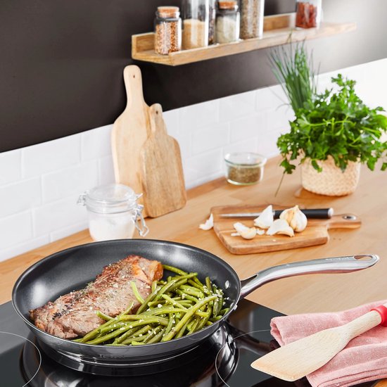 Tefal Infinite Edelstahl-Pfanne 24 cm, PFOA-frei
