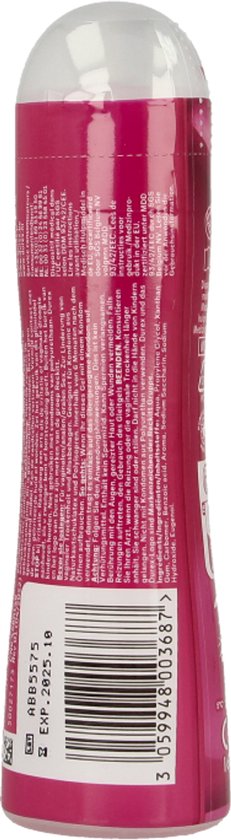 Durex Gleitmittel Crazy Cherry - Kirsche - Wasserbasis - 100ML