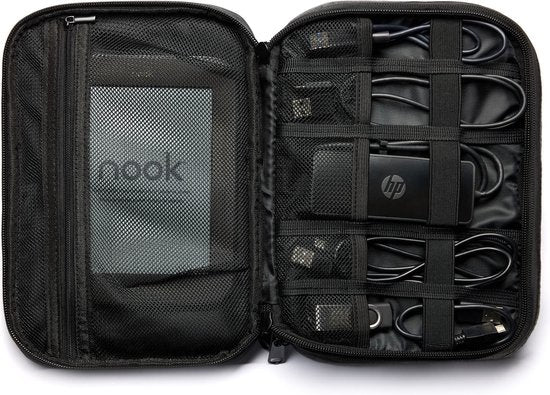 Kabelorganisationstasche - geeignet für eReader, Ladegeräte und Elektronikzubehör - Reisetasche für Kabel - Sunflake