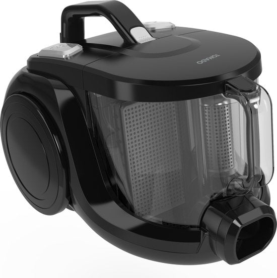 Tomado TVC2501B - Staubsauger ohne Beutel - 2,5 Liter - HEPA 12-Filter - Leichtgewicht - Schwarz
