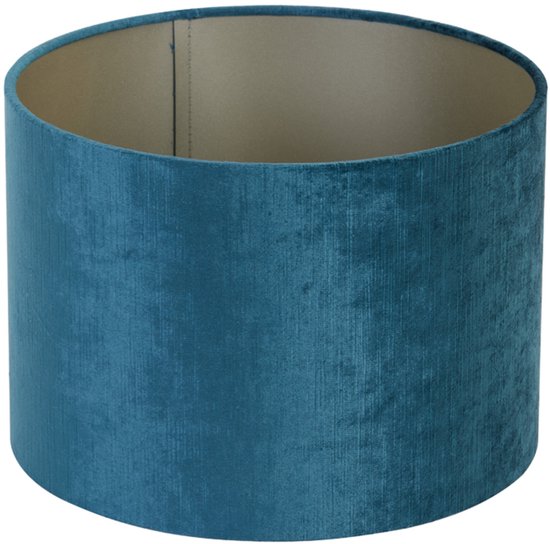 Light & Living – Lampenschirm GEMSTONE – Ø 20 × 15 cm – Blau
