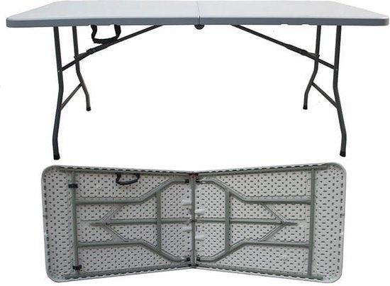 Westerhold Garten Klapptisch - Campingtisch - Zusammenklappbar - 12KG -180x75x74cm