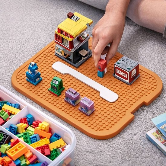 Ceruzo Spielzeug-Aufbewahrungsbox – 4 Ebenen – Transparent – Stapelbar – Organizer – Einlegeböden