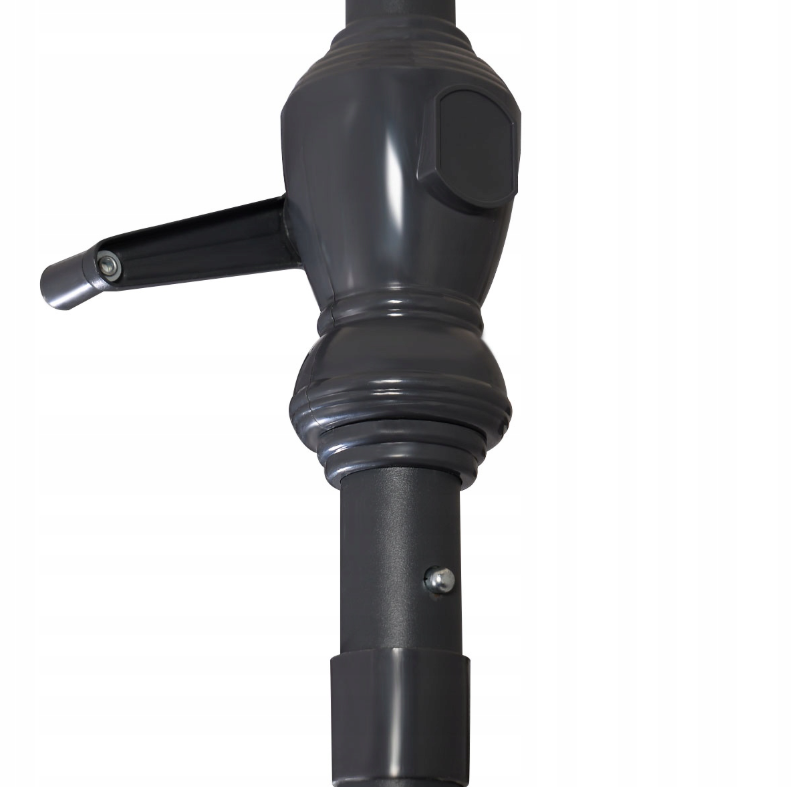 Coast Large Garden Parasol Brown 270 x 235 cm - Stabiler und stilvoller Schutz vor der Sonne