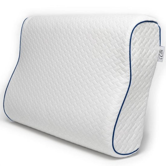 EL Life Orthopädisches Kissen gegen Nackenschmerzen - Ergonomisches Memory Foam Kissen - 55 x 35 cm
