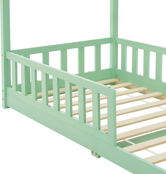 Kinderbett Marli - 90 x 200 cm - Mint