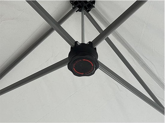 Bo-Camp - Schattenspendendes Zelt - Easy-Up - 4,4x2,3 m