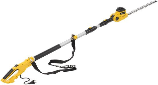 Powerplus Elektrische Teleskop-Heckenschere POWXG2044 – Elektrische Heckenschere mit 550 W, 550 mm lange Klinge