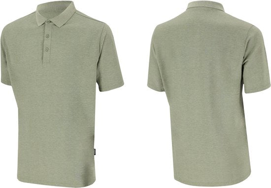 Bamboo Elements - Polo Shirt Herren - Grün M - Polo Herren - Kurzarm - Pique Stoff - T Shirt Herren - Bamboo
