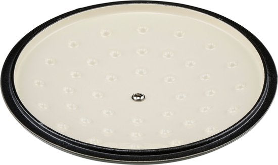 alpina Gusseisen-Kasserolle mit Deckel - Auflaufform ⌀ 24 cm - Alle Wärmequellen - Grün