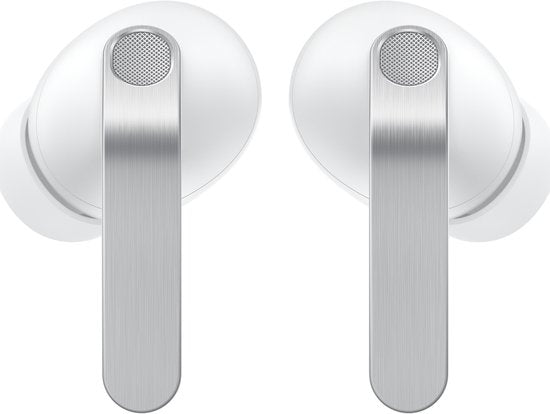Samsung Galaxy Buds4 Pro kabellose Ohrhörer – Weiß – Adaptive ANC – Dual-Treiber – Bluetooth 6.1 – IP57 – Bis zu 30 Stunden