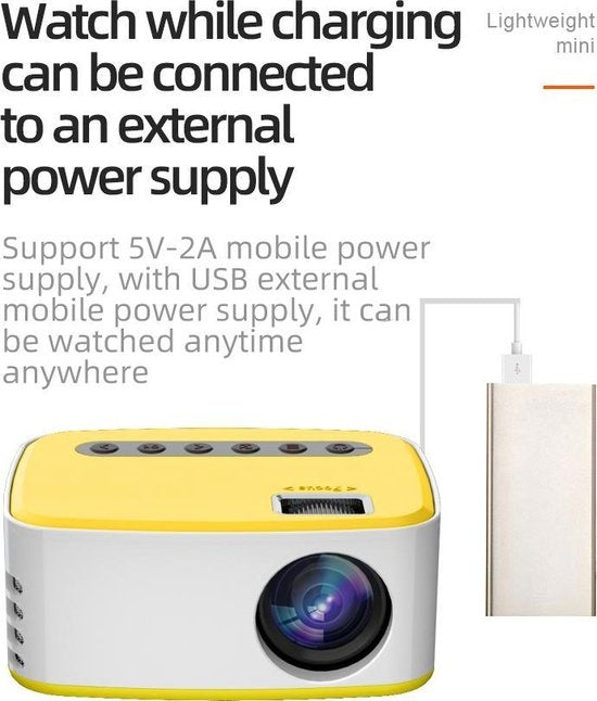 Fuegobird Smart Mini Beamer-Support Mobiltelefon drahtlose gleichen Bildschirm