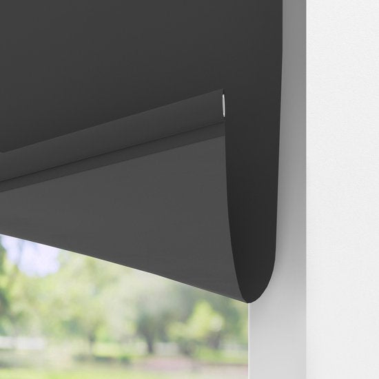 VONROC SMART BLINDS - Elektrisches Rollo - Verlängerung - 60 x 190 - Schwarz - Ohne Fernbedienung und Ladekabel