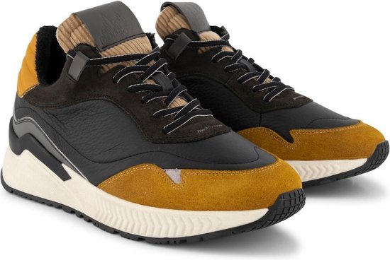 DenBroeck Baxter St. - Casual Leder Herren Turnschuhe - Grau - Größe 44