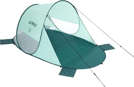 Bestway Pop-up Strandzelt - Pavillo - 200x120x90 - Grün - UPF 80 Sonnenschutz - 2 Personen