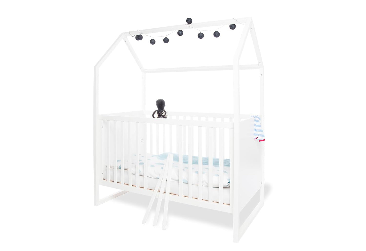 Pinolino Kinderträume 110097H, Babybett, 35 kg, Junge/Mädchen, Weiß