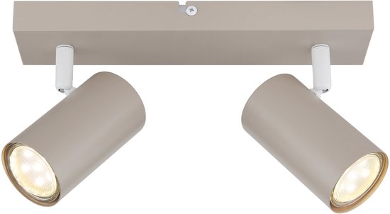 GLOBO 57911-2SA, Weiß, Metall, IP20, I, GU10, 35 W