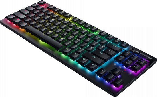 Razer DeathStalker V2 Pro Tenkeyless – Kabellose Gaming-Tastatur – TKL – RGB – QWERTY – Schwarz