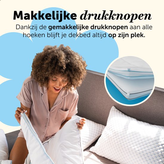 Cloudpillo 4-Jahreszeiten-Bettdecke - 3D Air Mesh - 260x220 cm - 30 Tage Probeschlafen - Doppel-Bettdecke - Sommer-Bettdecke & Winter-Bettdecke