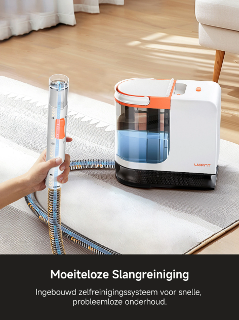 UWANT B300pro Teppichreiniger – 18 kPa Saugkraft – Selbstreinigend