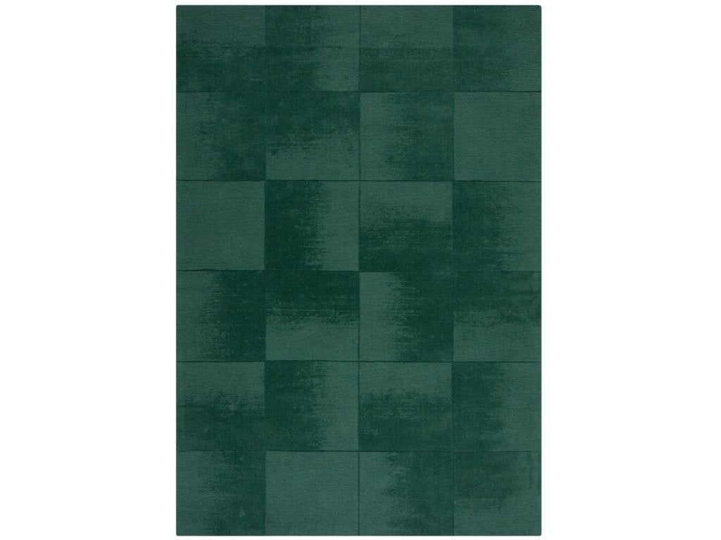 Flair Rugs Demi Check Ombre Teppich Grün - 200x290 cm