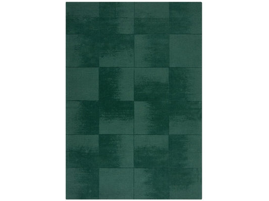 Flair Rugs Demi Check Ombre Teppich Grün - 200x290 cm
