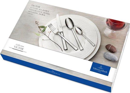 Villeroy & Boch Victor Besteckset – 24-teilig – Edelstahl