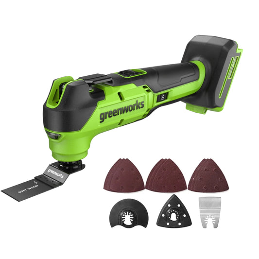 Greenworks MT332 24-V-Akku-Rotationswerkzeug – ohne Akku und Ladegerät