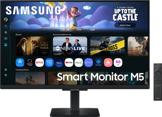 Samsung Smart Monitor M5 LS27FM500EUXEN – Full-HD-Smart-Monitor – 27 Zoll