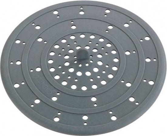 Spülbeckenfilter Wenko 53011100 12 x 0,3 cm Grau Silikon