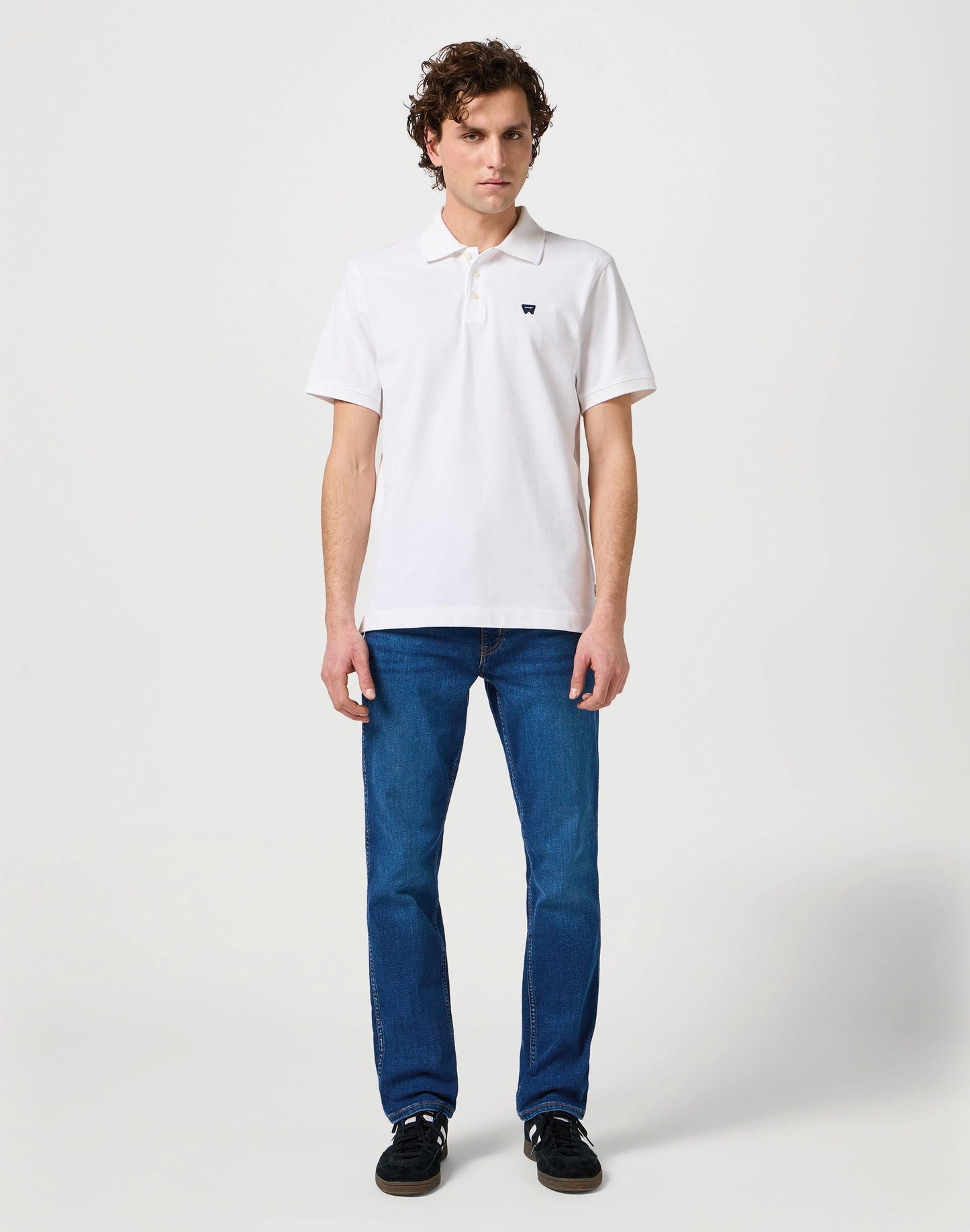 Wrangler Greensboro Jeans für Herren – Regular Straight Fit – blau – 40/42