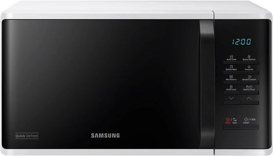 Samsung MS23K3513AW – Schnelles Auftauen – Einzelmikrowelle – Weiß