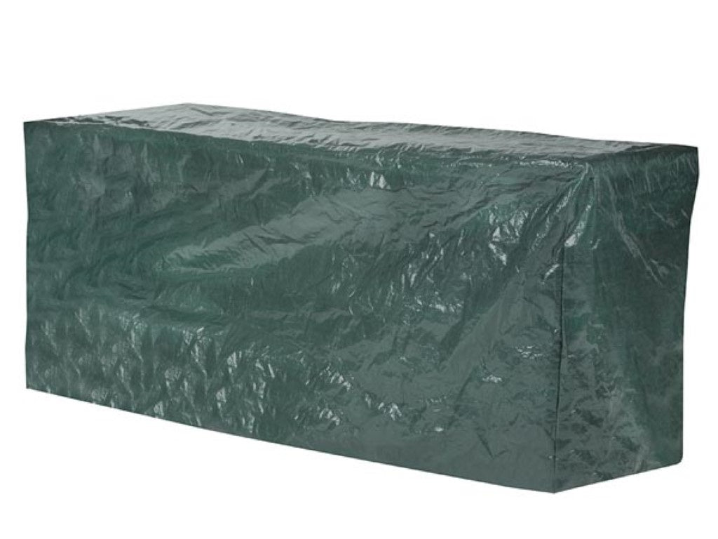 Toolland Schutzhülle für Grill, grün, rechteckig, 165 cm x 90 cm x 63 cm